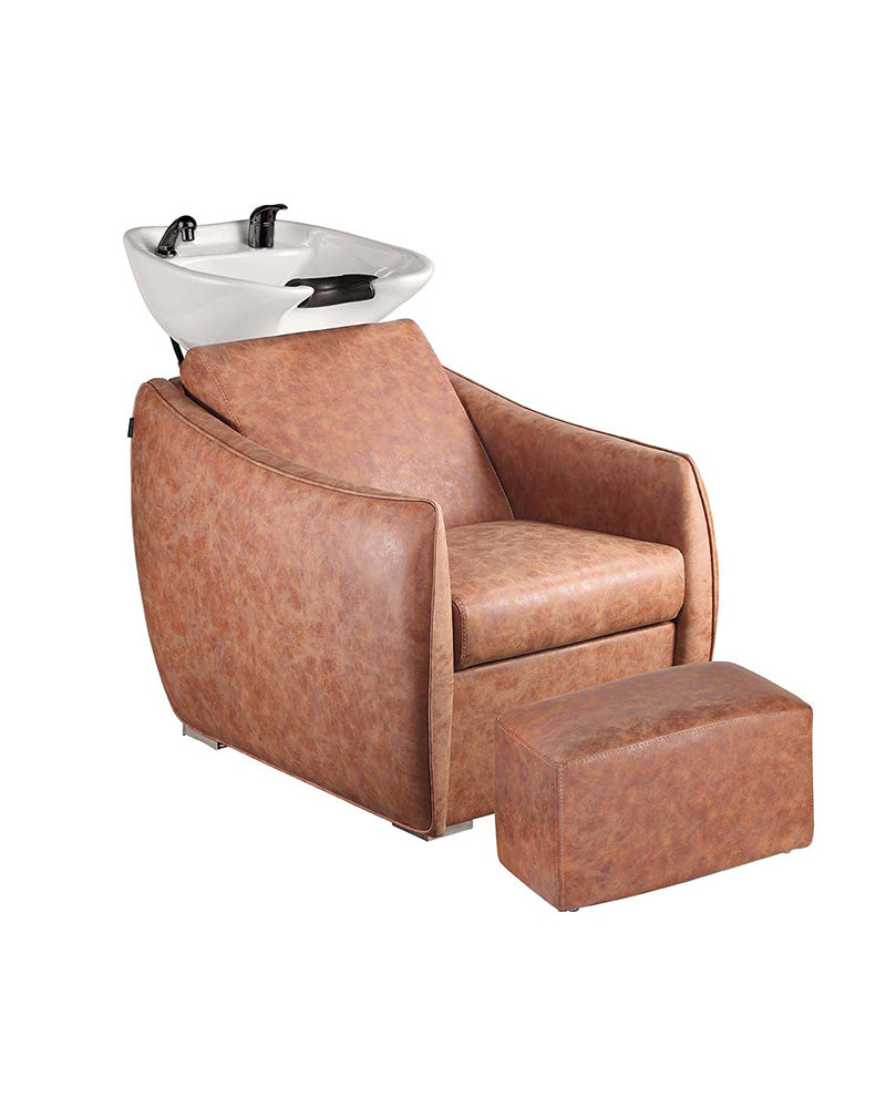 Ottoman Tan - Leg support for washing unit